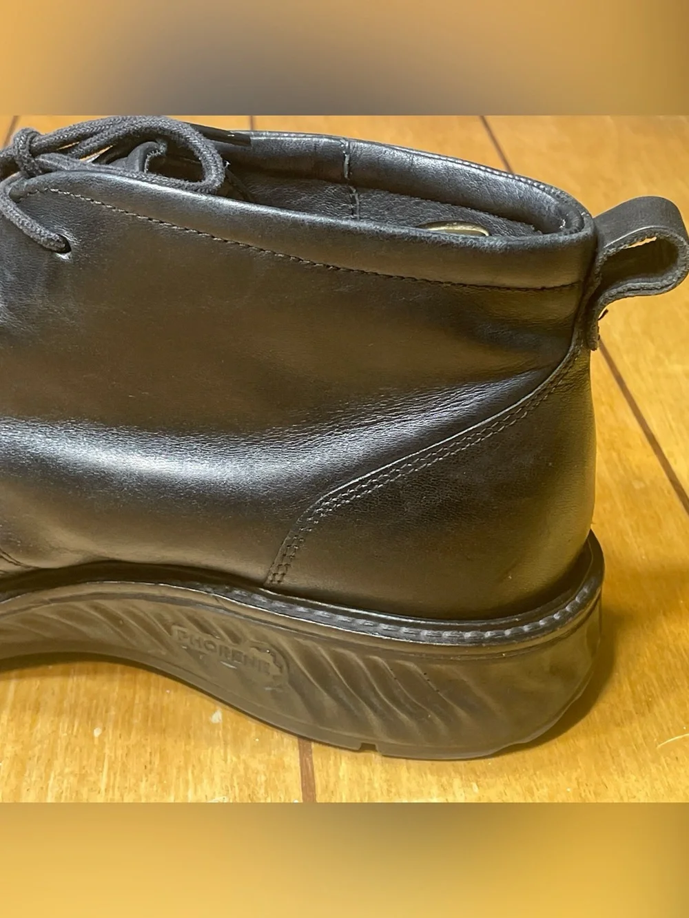Ecco Men's St.1 Hybrid Black Leather Chukka Boots GTX GoreTex US 9-9.5 EU 43 EUC
